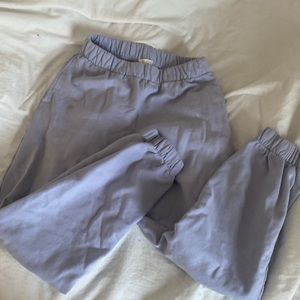 Light Blue Brandy Melville Sweatpants